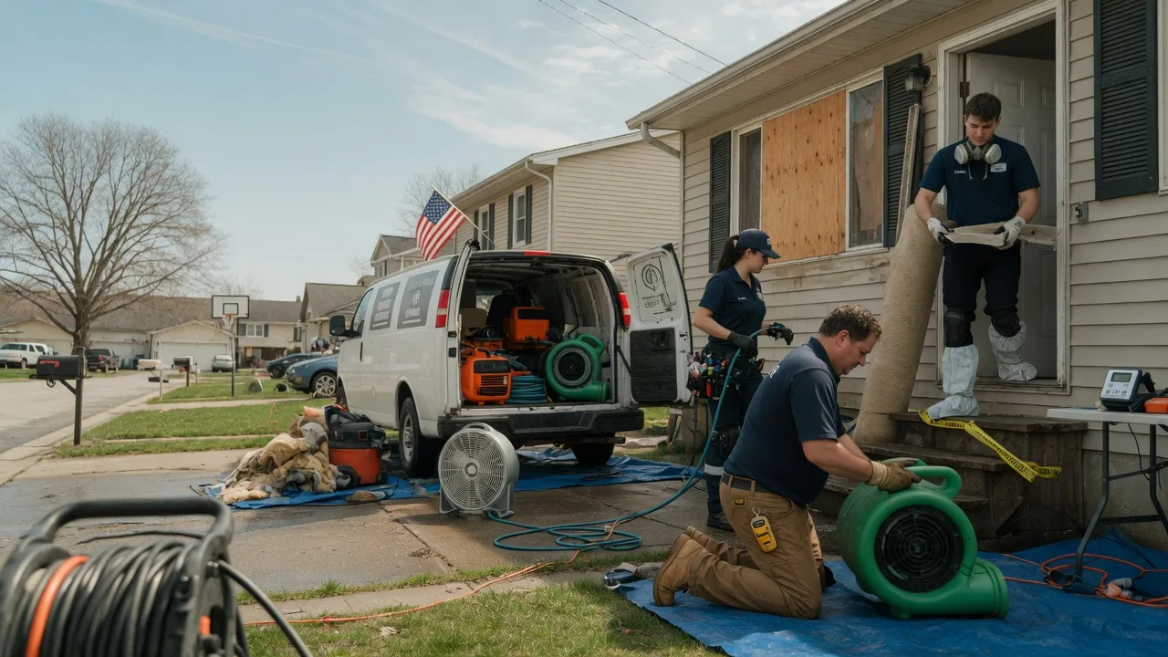 Water Damage Restoration in Mabank, TX near me